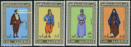 Algeria 1975 Costumes 4v, Mint NH, Various - Costumes - Nuovi