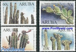 Aruba 1999 Cacti 4v, Mint NH, Nature - Cacti - Flowers & Plants - Cactussen