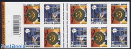 Belgium 2004 Haloween Booklet, Mint NH, Nature - Various - Bats - Cats - Stamp Booklets - Greetings & Wishing Stamps -.. - Nuevos