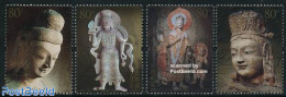 China People’s Republic 2006 Yungang Sculptures 4v, Mint NH, Art - Sculpture - Unused Stamps