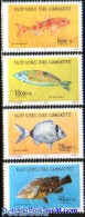Turkish Cyprus 1996 Fish 4v, Mint NH, Nature - Fish - Fische