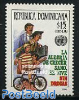 Dominican Republic 1996 Anti Drugs 1v, Mint NH, Health - Disabled Persons - Behinderungen