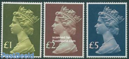 Great Britain 1977 Definitives 3v, Mint NH - Unused Stamps