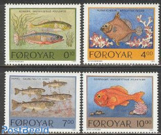 Faroe Islands 1994 Fish 4v, Mint NH, Nature - Fish - Pesci