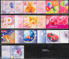 Australia 2003 Greeting Stamps 10v+tabs (1v+3x[::]), Mint NH, Nature - Transport - Various - Animals (others & Mixed) .. - Nuovi