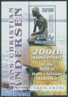 Maldives 2005 H.C. Andersen S/s, Mint NH, Art - Fairytales - Sculpture - Märchen, Sagen & Legenden