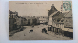 Carte Postale Ancienne ( AA8 ) De Auxi Le Chateau , Place Des Maisonnettes - Auxi Le Chateau
