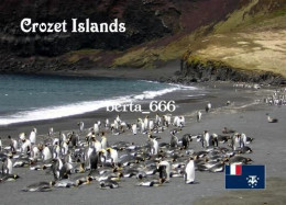 TAAF Crozet Islands Penguins UNESCO New Postcard - TAAF : Franz. Süd- Und Antarktisgebiete