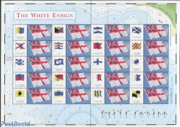 Great Britain 2005 The White Ensign, Label Sheet, Mint NH - Ungebraucht