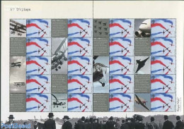 Great Britain 2008 Air Displays, Label Sheet, Mint NH, Transport - Aircraft & Aviation - Ongebruikt