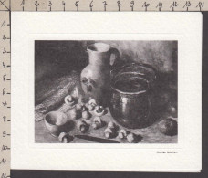 PQ100/ Charles QUONIAM, Nature Morte Avec Champignons - Malerei & Gemälde