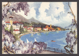 PR345/ Aldo RAIMONDI, *Gardone Riviera, Lago Di Garda* - Pintura & Cuadros