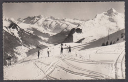 121603/ MORZINE, La Descente Du Plenay, Les Dents Blanches Et La Pointe De Nyon - Morzine