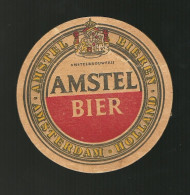 Sotto-boccale O Sottobicchiere - Amstel Bier - Birra - Bier - Beer Mats - Sous Bocks - Bierdeckel - Pils - Beer - Portavasos