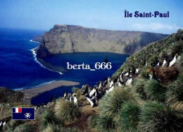 TAAF Saint Paul Island UNESCO New Postcard - TAAF : Terres Australes Antarctiques Françaises