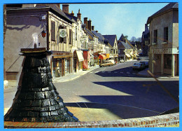 Aubigny-sur-Nère - La Fontaine Et La Rue Prieuré - Aubigny Sur Nere