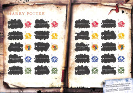 Great Britain 2007 Harry Potter Smiler Sheet, Mint NH, Art - Harry Potter - Unused Stamps