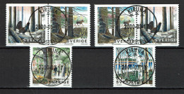 Sweden 2000 - Wood Motif, Forest - Complete - Used - Usati