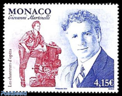 Monaco 2024 Giovanni Martinelli 1v, Mint NH, Performance Art - Music - Unused Stamps