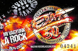 Hungary 2024 Rock S/s, Mint NH, Performance Art - Music - Popular Music - Neufs