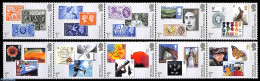 Great Britain 2024 100 Years Commemorative Stamps 10v (2x[::::]), Mint NH, Nature - Transport - Butterflies - Rabbits .. - Neufs