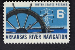 203630442 1968 SCOTT 1358 (XX) POSTFRIS MINT NEVER HINGED  (XX) - ARKANSAS RIVER NAVIGATION - Ungebraucht