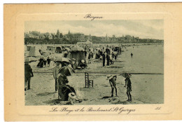 Royan La Plage Et Le Bd St Georges - Royan