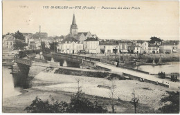 Saint Gilles Sur Vie Panorama Des Deux Ponts - Saint Gilles Croix De Vie