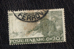 Francobolli Regno - Vittorio Emanuele III - VII Anniv. Francescano 1926 Da  20 Cent. - Usados