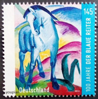 Germany 2012, 100 Years Of The Blue Rider, MNH Single Stamp - Ongebruikt