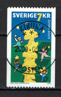 Sweden 2000 - EUROPA Stamps - Tower Of 6 Stars - Used - Gebruikt