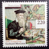 Germany 2012, 500th Birth Anniversary Of Gerhard Mercator, MNH Single Stamp - Ongebruikt