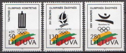 Lithuania MNH Set - Verano 1992: Barcelona