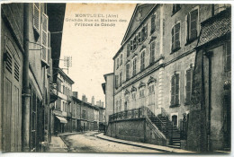 -01-AIN - MONTLUEL - Grande. Rue. Et. Maison Des Princes De Condé - Montluel