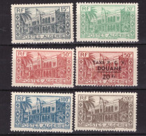 Algérie - 1944 - Palais D'été  - Série De 6 Timbres Neufs ** Cote 21 € - Ungebraucht