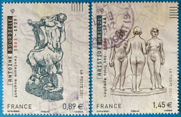 France 2012  : Sculptures D'Antoine Bourdelle Et D'Aristide Maillol N° 4626 à 4627 Oblitéré - Used Stamps