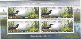 Lithuania MNH Minisheet - Environment & Climate Protection