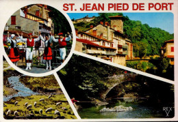 SAINT-JEAN-PIED-DE-PORT         ( PYRENEES ATLANTIQUES )  MULTI-VUES - Saint Jean Pied De Port