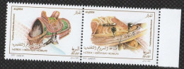 Année 2021-N°1886/1887 Neufs**/MNH : Fabrication Artisanale De Selles Traditionnelles      (d) - Algérie (1962-...)