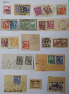 Tunisie Lot Timbre Oblitération Choisies Mahdia Dont  Fragment  à Voir - Used Stamps
