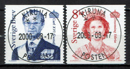 Sweden 2000 - King Carl XVI Gustaf And Queen Silvia - Used - Gebruikt