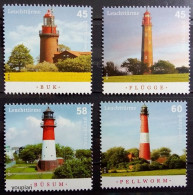 Germany 2013-2014, Lighthouses, MNH Stamps Set - Ongebruikt