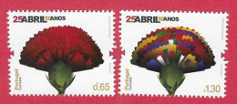 Portugal  28.03.2024 , 25.April 50 Years Joint Issue Angola / Cape Verde / Portugal - Postfrisch / MNH / (**) - Unused Stamps