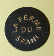 Jeton De Caddie Argenteuil "La Ferme Du Spahi" Commerce à Argenteuil - Val D'Oise - Store Token - Professionali / Di Società