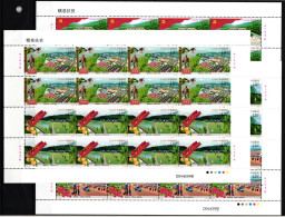 China VR 5161-5167 Postfrisch Als ZD-Bögen #JW400 - Andere & Zonder Classificatie