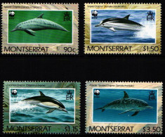 Montserrat 786-789 Postfrisch Delphine, Meeresfauna #JW510 - Montserrat