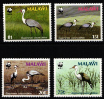Malawi 477-480 Postfrisch Vögel, Kraniche #JW533 - Malawi (1964-...)