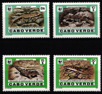 Kap Verde 500-503 Postfrisch Reptilien #JW535 - Islas De Cabo Verde