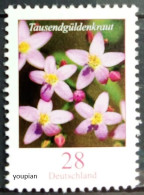 Germany 2014, Flower - Centaury, MNH Single Stamp - Ungebraucht
