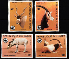 Niger 941-944 Postfrisch Wildtiere, Antilopen #JW523 - Niger (1960-...)